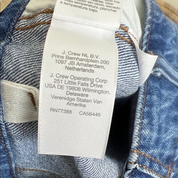 NWT Madewell Wide Sweep Trouser Jeans Medium Wide Leg 23 Petite - Picture 9 of 9